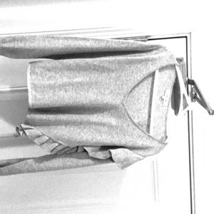 John and Jenn gray sweater